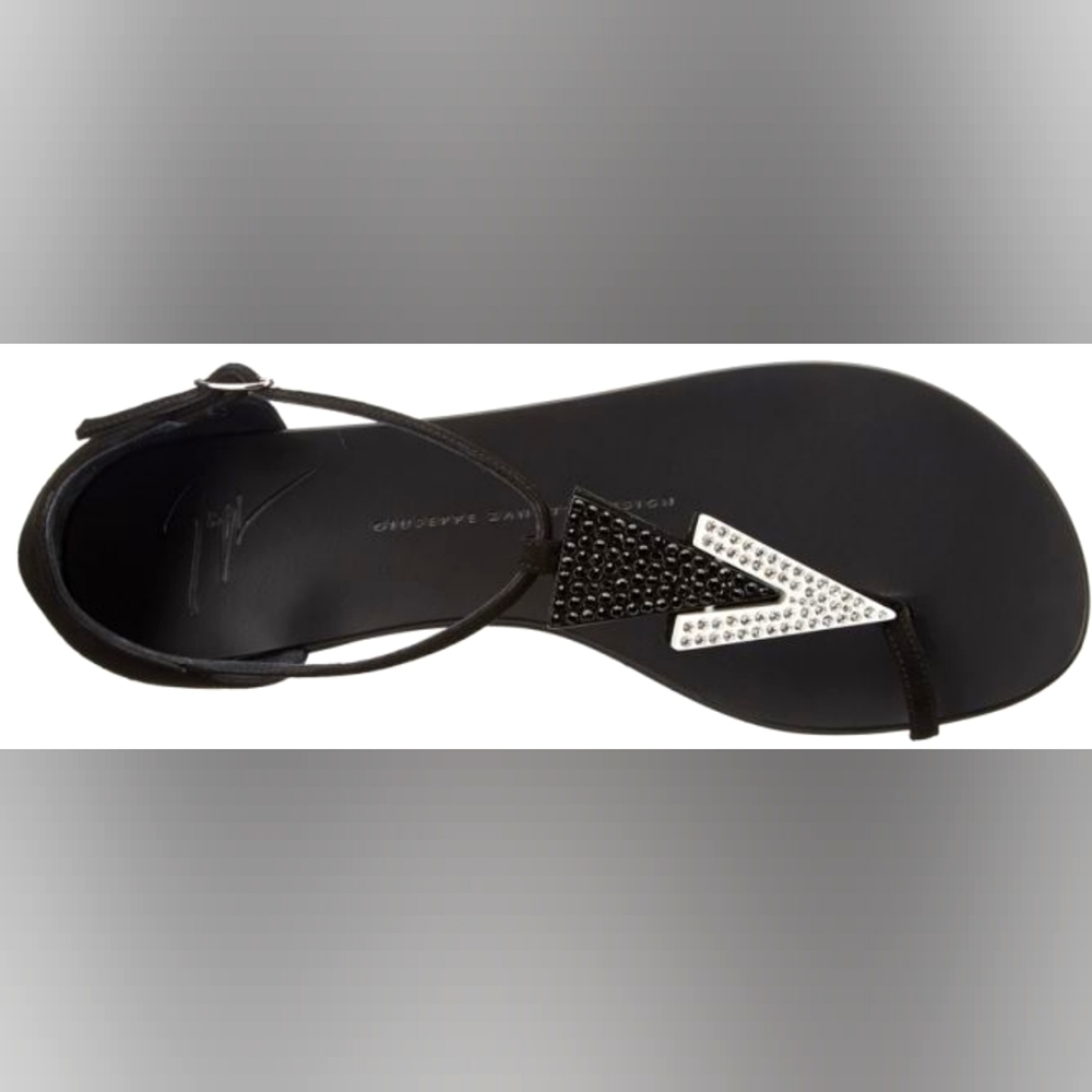NIB Giuseppe Zanotti Rock 10 Sandals Size 40.5